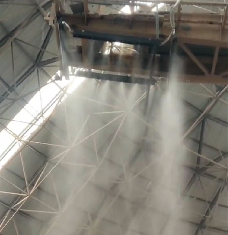 山西太原水泥厂喷雾降尘