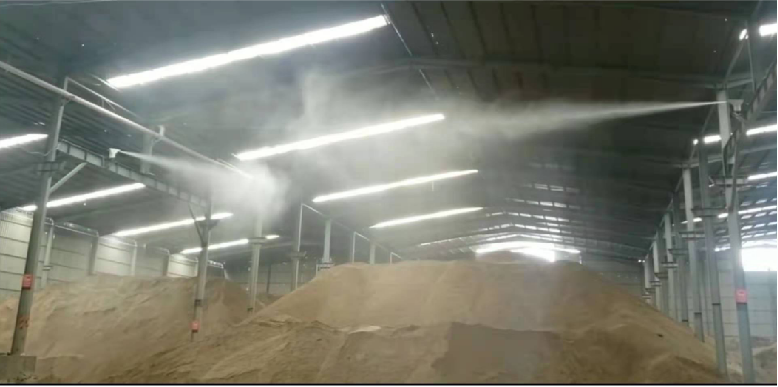 车间喷雾雾桩降温降尘